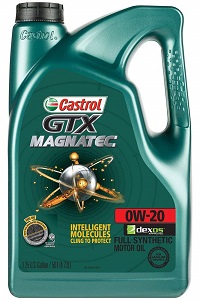0w-20 synthetic oil castrol gtx magnatec